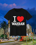 I Love Wahran Black Tshirt
